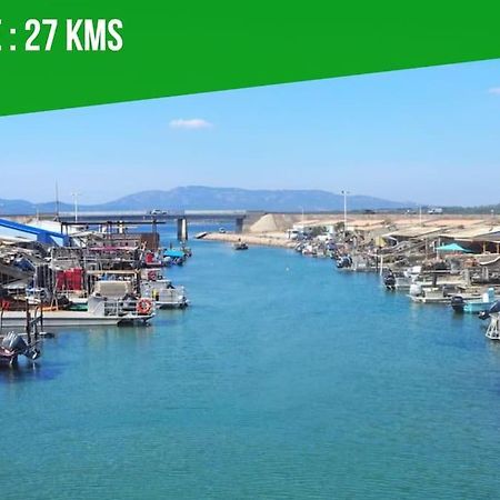 Le Carrousel - Apt Vue Mer - Plage A 10 M - Clim - Wifi Canet-en-Roussillon Eksteriør bilde